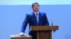 Nagorno-Karabakh -- Ara Hatutuinian is sworn in as new president, Shushi, May 21, 2020