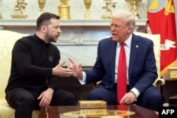 Президент Украины Владимир Зеленский и президент США Дональд Трамп встречаются в Овальном кабинете Белого дома. 28 февраля, 2025