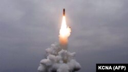 Testimi i një rakete nga Koreja e Veriut. Fotografi ilustruese nga arkivi. 