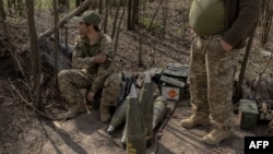 Українські військові полку «Скала» на Донеччині, квітень 2025 року