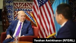 АҚШ-тың Қазақстандғы елшісі Уильям Мозер. Нұр-Сұлтан, 11 қазан, 2019 жыл.