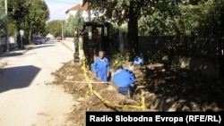 Архивска фотографија: Гасификација на Куманово