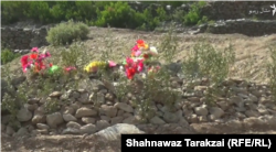 The grave of a Dawood Shah a victims of the September 16 suicide bombing in Mohmand tribal district.