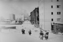 Бойцы финских подразделений в Выборге.