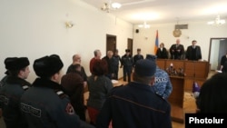 Armenia - The Court of Appeals hands down a verdict on the appeals of Samvel Babayan and two other men accused of illegal arms acquisition, 27 February 2018.
