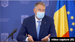 Președintele României, Klaus Iohannis.
