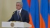 Armenia - President Serzh Sarkisian delivers a speech, Yerevan, 12Feb2016.