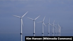 Tengeri szélerőműfarm Dániában, Øresundnál 2009. július 1-jén
