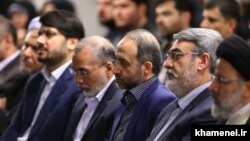 محمد سرافراز در دیدار علی خامنهای با مسئولان صداوسیما، ۱۳۹۴