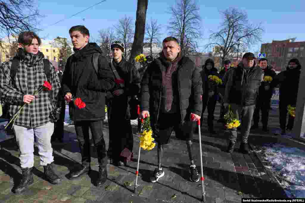 Акция памяти погибших во время Евромайдана. Киев, 20 февраля 2025 года. В ходе протестов в 2013-2014-м украинцы свергли дружественного России президента Виктора Януковича. Москва захватила в ответ Крымский полуостров и разожгла беспорядки в Донбассе, которые привели к вооруженному конфликту. В феврале 2022 года Россия начала полномасштабное вторжение в Украину