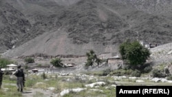 The Afghan border with Pakistan in Kunar Province, Nari district (file photo)