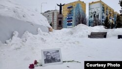 Мемориал в годовщину смерти Навального
