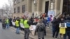 Protest građana zaduženih u švajcarskim francima, Beograd