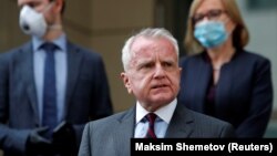 Outgoing U.S. Ambassador to Russia John Sullivan (file photo)