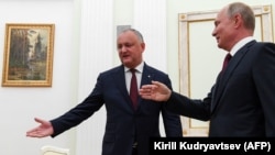 Ռուսաստանի նախագահ Վլադիմիր Պուտինը Կրեմլում ընդունում է Մոլդովայի նախագահ Իգոր Դոդոնին, Մոսկվա, 7-ը սեպտեմբերի, 2019թ․