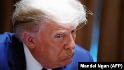 Donald Trump amerikai elnök, Washington, 2020. szeptember 23.

