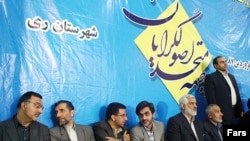 گردهمایی جبهه متحد اصولگرایان در آستانه دور دوم انتخابات مجلس هشتم در شهرری