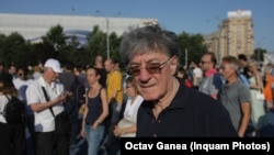 Ion Caramitru a participat, alături de actorii de la toate teatrele bucureștene, la protestul față de tăierile fără precedent operate de Guvernul Dăncilă