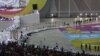 Вихід збірної України на церемонії відкриття Всесвітніх ігор у польському Вроцлаві, 20 липня 2017 року