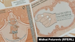 Iz jedne od antikorupcijskih kampanja nevladinog sektora u BiH, 2011.