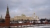 نمایی از کاخ کرملین در مسکو
