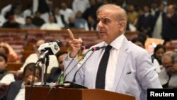 Pakistani Prime Minister Shehbaz Sharif.