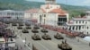 Nagorno-Karabakh - A military parade in Stepanakert, 9May2012.