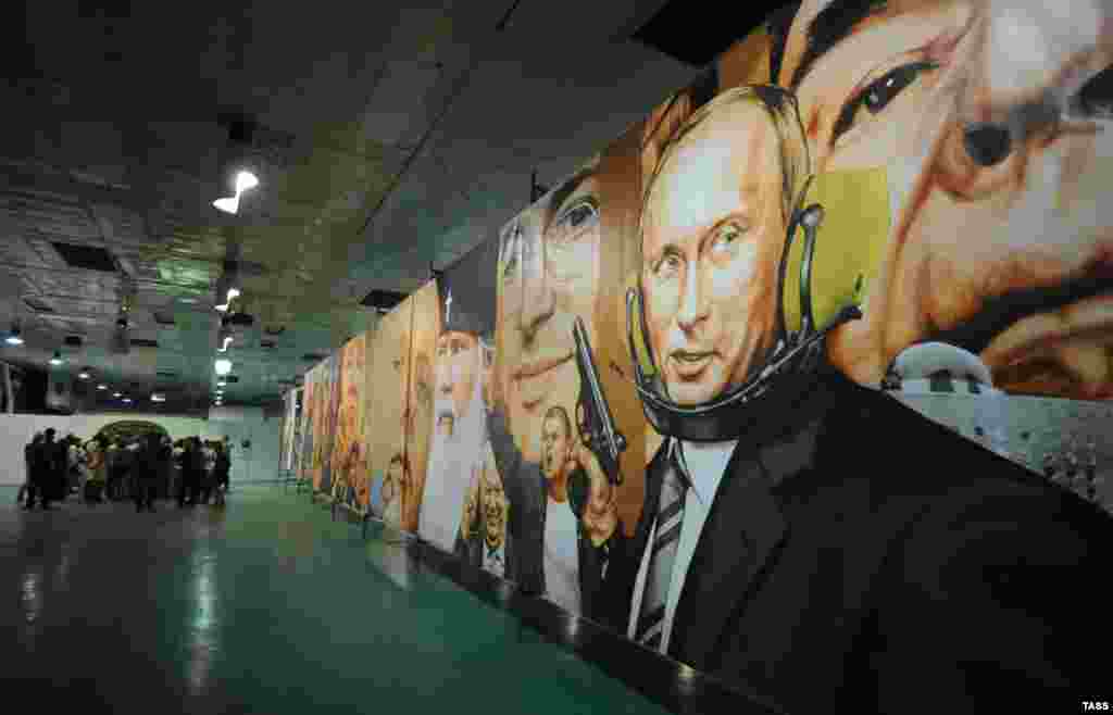 Картини на виставки «Батьківщина» в Новосибірську