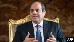 Presidenti i Egjiptit, Abdel Fattah el-Sissi. Fotografi nga arkivi. 