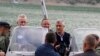 President of Kosovo Hashim Thaci during the visit to Gazivode hydroplant