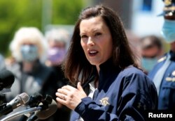 Guvernatorja demokrate, Gretchen Whitmer.