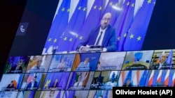ЕО елдері лидерлерінің онлайн жиыны. 19 тамыз 2020 жыл.