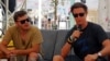 Emile Hirsch (lijevo) i David Gordon Green tokom programa "Kafa sa..."