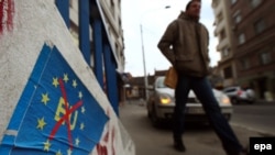 Jedan od postera u Beogradu - iz arhive