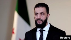 احمد شرع رئیس جمهور موقت سوریه