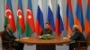 Трехсторонняя встреча президентов России, Армении и Азербайджана в Астрахани. 27 октября 2010 г.