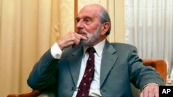 George Blake szovjet ügynök Moszkvában, 2006. november 15-én. 