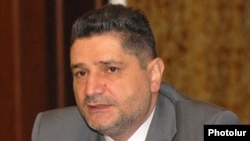 Armenia -- Prime Minister Tigran Sarkisian speaks during an international economic forum in Yerevan on 07Jul2009