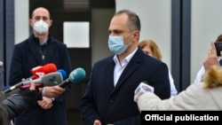 Министерот за здравство Венко Филипче