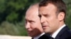 Макрон спитав Путіна про Сенцова. Путін сказав про Вишинського