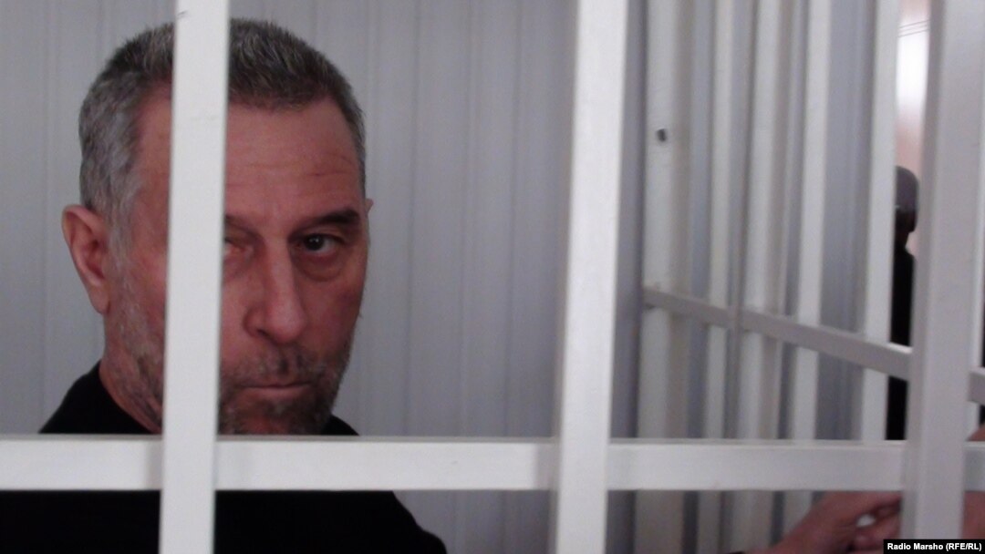 Pictured during his trial in April, Ruslan Kutayev believes he was arrested over his political activity, not for his public criticism of Chechen strongman Ramzan Kadyrov.