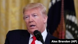 Presidenti amerikan, Donald Trump.