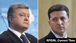Петр Порошенко и Владимир Зеленский.