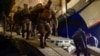 Kazakhstan - Russian peacekeepers exit a Russian military plane in an airport in Kazakhstan, January 6, 2022.