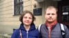 Belarus - Brest residents Andrey Sharenda and his wife Palina Sharenda-Panasyuk are suspected of insulting Alexander Lukashenka. A criminal case was opened. Illustrations to the article about their family. Brest, 5Jun2017