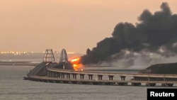 Взрыв на Крымском мосту
