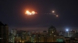 Russian drone and missile strike in Kyiv