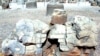 Iran – Destroyed historical monument at Persepolis, Apr2011