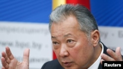 Ousted Kyrgyz President Kurmanbek Bakiev 