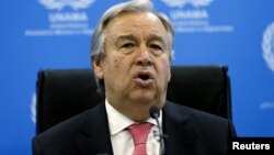Sekretari i përgjithshëm i Kombeve të Bashkuara, Antonio Guterres.